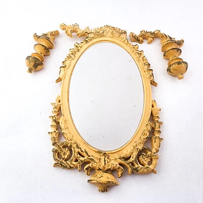 $16.14 • Buy Vintage Suzy Goose Barbie Doll Furniture Vanity Mirror Broken With Parts 1960's