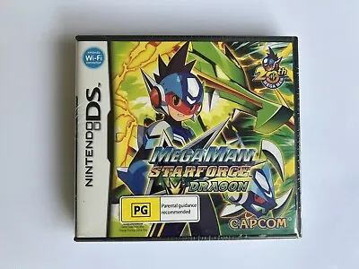 Mega Man Starforce: Dragon (2006) Nintendo DS US Release BRAND NEW Factory Seal • $293.58