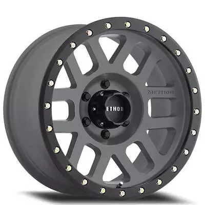 4ea 17  Method Wheels MR309 Grid Titanium Off Road Rims (S4) • $1242