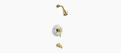 Kohler Ts6808-4d-bv Iv Georges Single Handle Tub & Shower Faucet Brushed Bronze • $1395.99