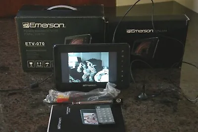 7   Emerson ETV-070 TV. WorksOpen Box • $85