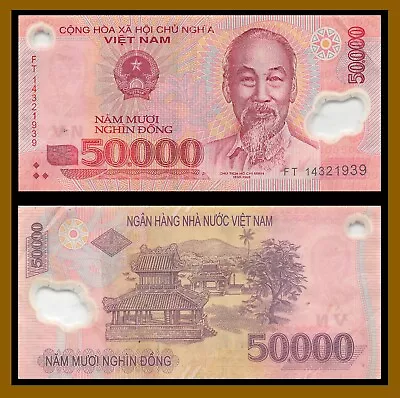 Vietnam 50000 (50000) Dong Used Circulated VND • $5.99