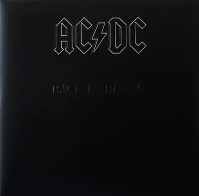 AC/DC Back In Black Vinyl LP NEW Sealed • $50.99