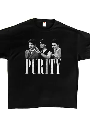 Jonas Brothers Purity Ring Pop 2000s Boy Band Funny Humor Party Funny T Shirt • $26