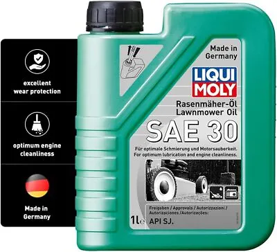 LIQUI MOLY Lawnmower Oil SAE 30 | 1 L | Garden Tool Oil | SKU: 1264 • £12.39