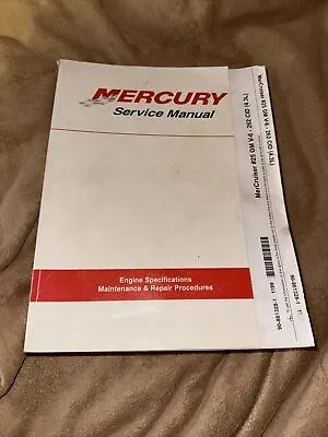 Mercury Marine Service Manual 90-861328-1 1199 Mericruiser #25 Engine Repair • $50