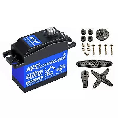 Waterproof 35kg Full Metal Gear Digital Servo HIGH TORQUE & SPEED RC Car Servo • £20.99