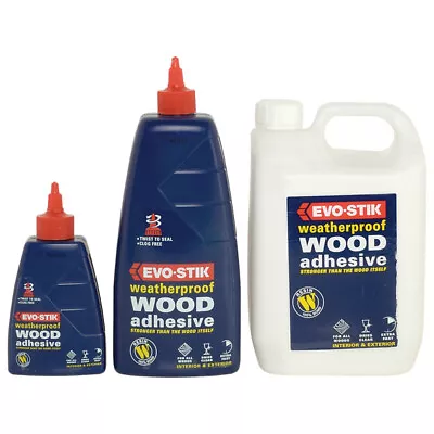 £17.75 • Buy Exterior Wood Adhesive Glue | Evo Stik Weatherproof Strong Clear Fast Set Bond