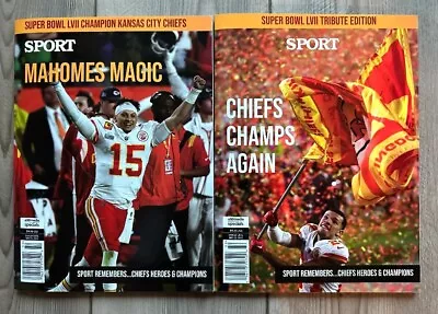 2023 KANSAS CITY CHIEFS Super Bowl Champions 360 Media Special Edition Magazine • $19.99