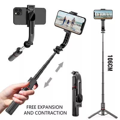 Bluetooth Selfie Stick Tripod Wireless Rotating Remote For IPhone Mobile Phone • $16.59