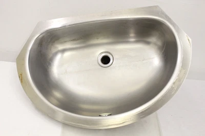 $34.99 • Buy Vintage Stainless Steel Small Size Sink Trailer ? Camper ? Home 21  Across