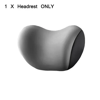 Universal Office Car Memory Foam Headrest Back Brace Lumbar Cushion Seat Support • £6.99