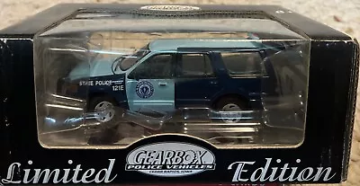 FIRST RESPONSE REPLICA MASSACHUSETTS STATE POLICE FORD Explorer  POLICE 1:43 • $99.99