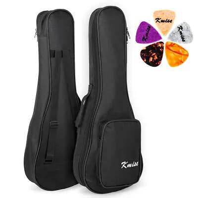$27.49 • Buy Kmise Ukulele Gig Bag Carrying Case For Soprano Concert Tenor Ukulele Guitar