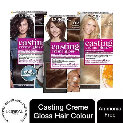 £11.99 • Buy L'Oreal Paris Casting Creme Gloss Semi-Permanent Hair Dye With No Ammonia, 1 Pk