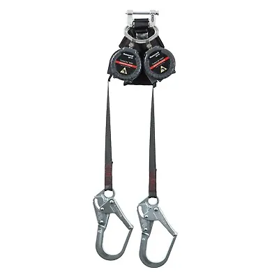 MILLER Fall Protection MFLEW2-4/9FT Smooth Edge Twin Leg Personal Fall Limiter • $649.99