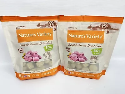 Natures Variety Complete Freeze Dried Food Adult Dog Lamb Grain Free 2 X 120g • £13.99