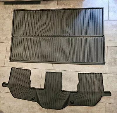 Volvo XC90 OEM Third Row + Trunk Cargo Mats Parts# 32261609 31435463 31435464  • $74.99