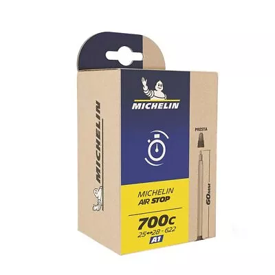 Michelin Airstop Tube Presta Length: 48mm 700C 26-32C • $11.98