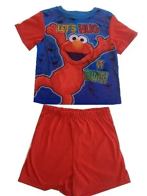 Elmo Pajamas 2 Pcs Set Baby Toddler Kid's Boys Girls Sleepwear Sesame Street • $9.99