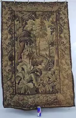 Vintage French Verdure Scene Wall Hanging Tapestry 197x130cm • $1357.99