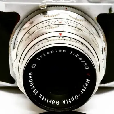 Trioplan 50mm F/2.9 Red V • $59