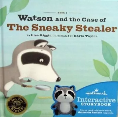 £12.99 • Buy Hallmark Kids Watson Interactive Storybook & Stuffed Raccoon Buddy Toy Assorted