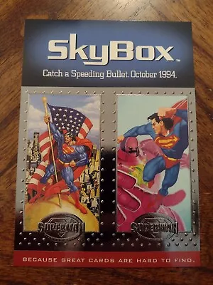 Superman Man Of Steel Tall Boy Promo 1994 • $12