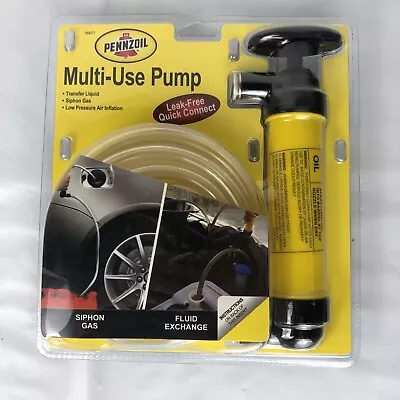 Multi-Use Pump By Pennzoil 36677 Leak-Free Quick Connect • $17.15