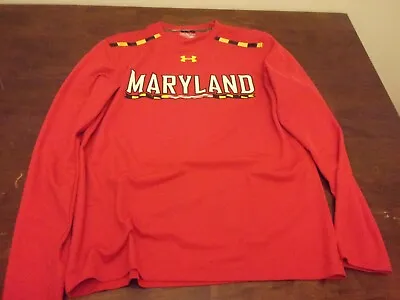 Maryland Used Mens Small Under Armour Long Sleeve Shirt • $9.39