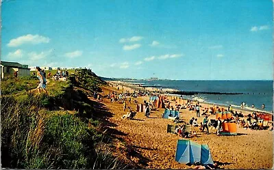 Hopton On Sea Beach Wob Note Great Yarmouth Cancel Pm Postcard • £2.90