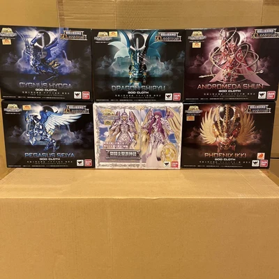 $1390.23 • Buy Saint Cloth Myth Athena Pegasus Seiya Dragon Shiryu Andromeda Shun Cygnus Hyoga