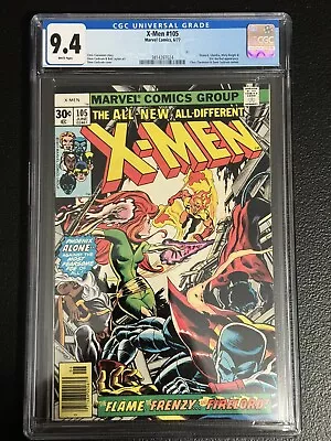 X-Men #105 CGC 9.4 Firelord Lilandra Misty Knight & Eric The Red App 1977 • $185