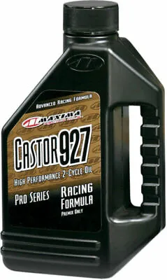 Maxima Racing Oil Castor 927 2-Stroke Motorcycle ATV Premix Oil 1 Liter 23901 • $31.91