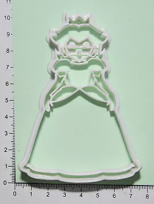 £4.99 • Buy Princess Peach Cookie Or Fondant  Cutter 3d Printed