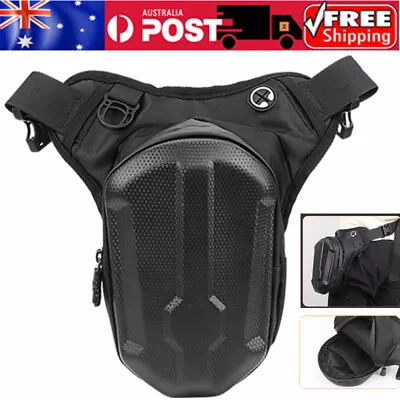 Motorcycle Drop Waist Leg Bag Waterproof Outdoor Thigh Hip Belt Fanny Pack Pouch • $27.49