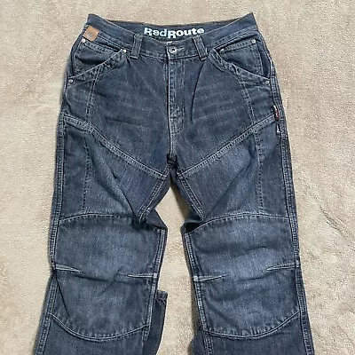 Red Route London Mid Blue Jeans W32 Motorcycle Made With Kevlar • $39.99