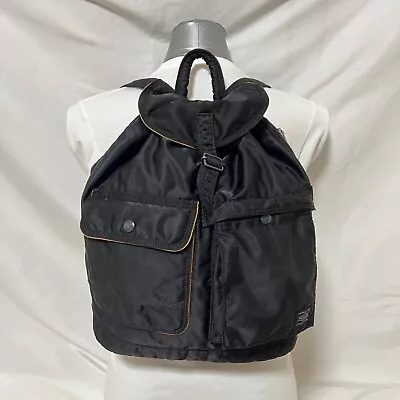 $115 • Buy Yoshida Porter Tanker Backpack Black Men's Women's Japan