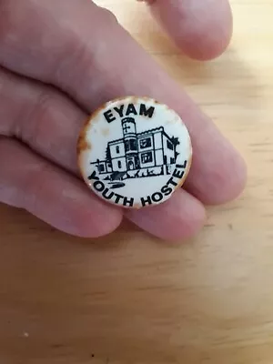 Eyam Youth Hostel YHA Pin Badge/Button Badge-Souvenir • £3.99