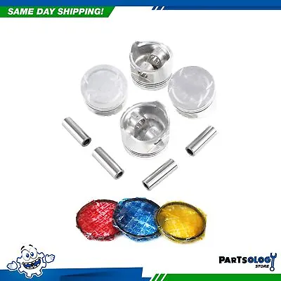 DNJ PRK211 Piston And Ring Kit For 86-87 Acura Integra 1.6L L4 DOHC 16V D16A1 • $2999.99