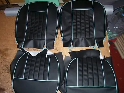 Mgb Gt Seats. New SEAT COVERS Set ( 2 Tops/2 Bases)...fits Mgb Mk.1. 1962 To 68 • $273.54