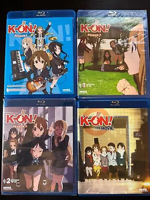 K-On! - Seasons 1 & 2 + K-On! The Movie (Blu-ray) • $66