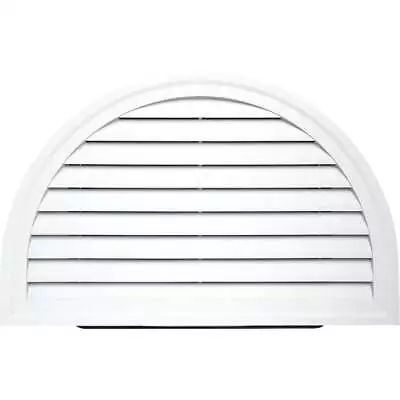 Ply  34  X 22  Half Round White Gable Attic Vent HRDGV AW Ply  HRDGV AW • $97.82