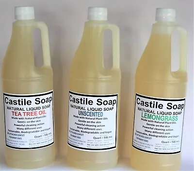 Castile Liquid Soap Scented Concentrated • $18.32
