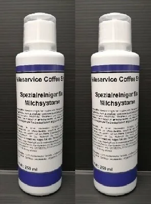 2x 250ml Special Milk Cleaner IN Dispensing Bottle For Krups Coffee Machines • $22.85