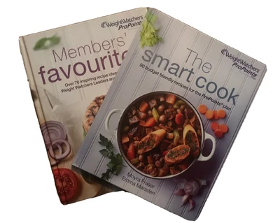 £4 • Buy Weight Watchers ProPoints CookBooks X2 Members Favourites & The Smart Cook Book