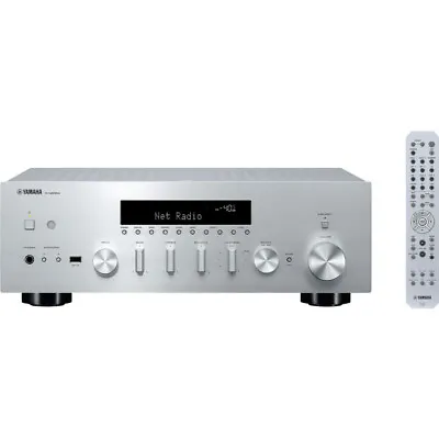 YAMAHA RN600AS  Silver 2 Channel Network Receiver 80W Rms Per Ch - 20 Hz-20 Khz • $1206