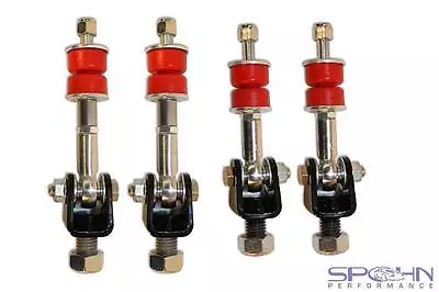 Spherical Front & Rear Sway Bar End Links | 1993-2002 GM F-Body (Tubular A-Arms) • $175