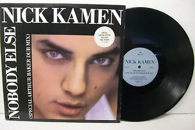 12  Nick Kamen---nobody Else (special Arthur Baker Dub Mix/incl. Poster) (nm) • £29