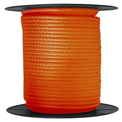 $37.56 • Buy Anchor Rope Dock Line 1/2  X 50' Braided 100% Nylon Orange Made In Usa